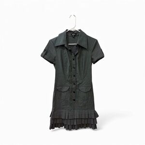 Bebe Y2K Vintage Plaza Princess Boss Lady Dress